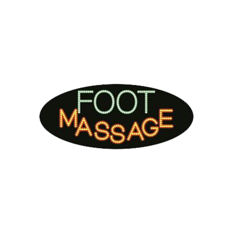 Cre8tion LED Signs Foot Massage 1, F0401, 23020 KK BB